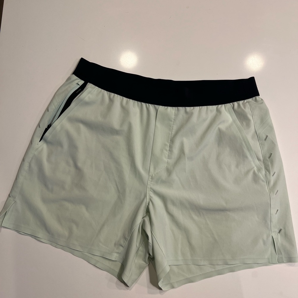 TEN THOUSAND - 5” INTERVAL SHORT-“Vapor” Green Athletic Shorts- Limited Edition